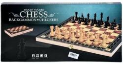 Magic Toys - Sakk fából 3 az 1-ben játékkészlet (34 cm) (MKL183965)