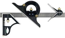 Yato derékszög és vonalzó, szögmérővel és libellával 300 MM (YT-70772)
