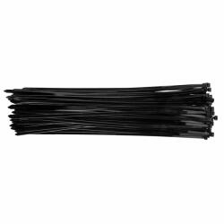 Topex kábelkötegelő 7, 6mmx500mm, fekete, 75db (44E983)