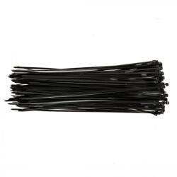 Topex kábelkötegelő 3, 6mmx300mm, fekete, 100db (44E973)