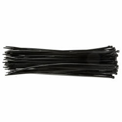 Topex kábelkötegelő 4, 8mmx370mm, fekete, 75db (44E982)