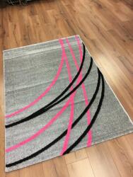 CORTINATEX Barcelona E742 szürke-rózsaszín szőnyeg 200x280 cm (E742_200280lgrey_pink)