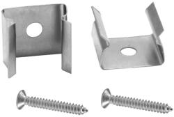 EUROLITE Mounting for Tubings 10x10mm Set 2x with screws (51201011)