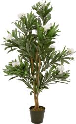 EUROPALMS Oleander fa műnövény fehér 120 cm (82507246)