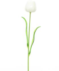 EUROPALMS Kristály tulipán művirág fehér 61cm 12x 12x (82600204)