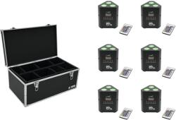EUROLITE Set 6x AKKU TL-3 TCL Trusslight QuickDMX + Case TDV-1 (20000625)