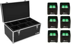 EUROLITE Set 6x LED TL-4 Trusslight + Case (20000637) - mangosound