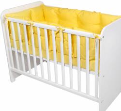 Lorelli Set protectii laterale pentru pat, Lorelli, 4 piese, 60 X 120 cm, Yellow