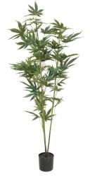 EUROPALMS Cannabis-növény textil 120cm (82506693)
