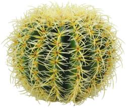 EUROPALMS Hordó kaktusz műnövény zöld 27cm (82808011)