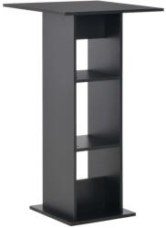 vidaXL 280206 Bar Table Black 60x60x110 cm (280206)