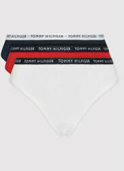 Tommy Hilfiger Set 3 perechi de chiloți tanga UW0UW02829 Colorat