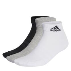 adidas Юношески чорапи Adidas Cushioned Sportswear Ankle Socks 3 Pair Juniors - MegGreyHtr