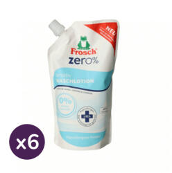 Frosch Zero % folyékony szappan utántöltő Ureával 6x500 ml