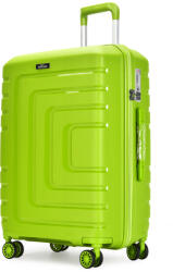 BONTOUR Charm zöld 4 kerekű közepes bőrönd (130842-FruitGreen)