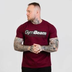 GymBeam Tricou Beam Burgundy L