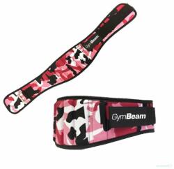 GymBeam Centura de fitness pentru femei Pink Camo S