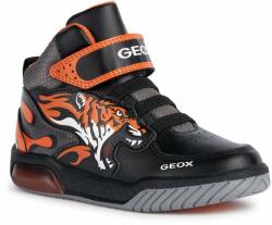 GEOX Sneakers Geox J Inek Boy J369CC 0BUCE C0038 DD Black/Orange