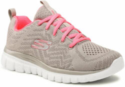 Skechers Pantofi Skechers Get Connected 12615/GYCL Gray/Coral