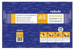 Nebulo Füzetborító, A5, 10ív/csomag, öntapadós, sima, Nebulo (OTKB-A5-SI)