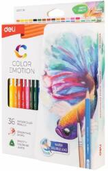 Deli Color Emotion papírdobozos 36 db-os akvarellceruza készlet (DEC00730)