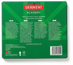 Derwent Academy 24db-os fémdobozos akvarell színesceruza készlet (2301942) - tintasziget