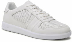 Calvin Klein Sneakers Calvin Klein Low Top Lace Up Lth HM0HM00471 Triple White 01S Bărbați