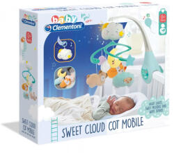 Clementoni Édes álmok - Felhős kiságyforgó fénnyel és hanggal - Clementoni Baby (17710) - jatekshop