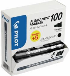 Pilot BT 100 20 db/csomag fekete permanent marker (SCA-100-20B) - tintasziget