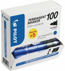 Pilot BT 100 20 db/csomag kék permanent marker (SCA-100-20L) - tintasziget