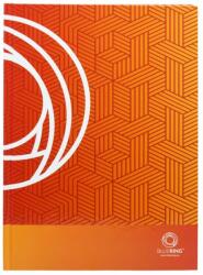 BLUERING Beírókönyv A4, 192lap, keményfedeles, egyszínű, Bluering kockás (52333) - tintasziget