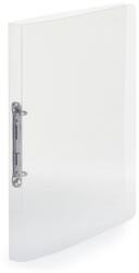 KARTON P+P Gyűrűskönyv A4, 2 gyűrűs 2cm gerinc áttetsző PP, Karton P+P Lines transzparens (2-161) - tintasziget