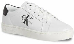Calvin Klein Sneakers Calvin Klein Jeans Classic Cupsole Laceup Lth Wn YW0YW01269 Bright White/Black YBR