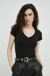 G-Star t-shirt női, fekete - fekete L
