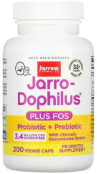 Jarrow Formulas Jarro-Dophilus Plus FOS, 3.4 Billion CFU, Jarrow Formulas, 200 capsule