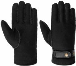 Stetson Lambfur & Deerskin Gloves - Black - XL
