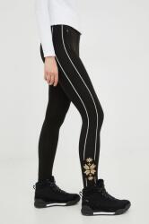 Newland legging Benten fekete, női, nyomott mintás - fekete XS