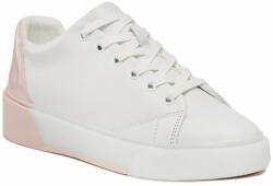 Calvin Klein Sneakers Calvin Klein Heel Counter Cupsole Lace Up HW0HW01378 White/Sepia Rose 0LF