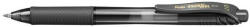 Zseléstoll, 0, 35 mm, nyomógombos, PENTEL "EnerGelX BL107", fekete (COPENBL107FK)