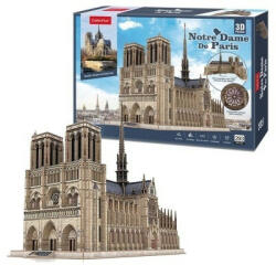 CubicFun 3D puzzle Notre Dame exkluzív (CUBICFMC260)