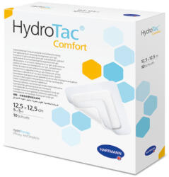 HARTMANN HydroTac® Comfort géllel impregnált habkötszer (12, 5x12, 5 cm; 10 db) (6858153)