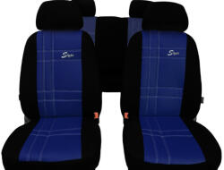 Hyundai Pony Univerzális Üléshuzat S-type Eco bőr kék színben (3888731)