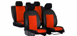 Seat Ibiza (II, III, IV) Univerzális Üléshuzat Unico Eco bőr és Alcantara kombináció téglavörös színben (4196800)