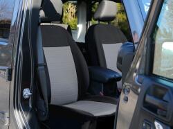 VOLKSWAGEN Jetta (IV, V) Univerzális Üléshuzat Pure Line PREMIUM textil szürke színben (6499189)