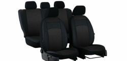 Honda City (IV, V) Univerzális Üléshuzat Royal Eco bőr és textil kombináció fekete színben EX4 (4937778)