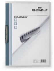 DURABLE Clip-mappa Durable Duraswing A/4 30 lapig szürke (229037)