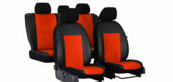 RENAULT Megane (I, II) Univerzális Üléshuzat Unico Eco bőr és Alcantara kombináció téglavörös színben (3345042)