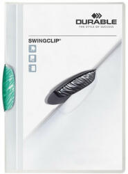 DURABLE Clip-mappa Durable Swingclip A/4 30 lapig sötétzöld (226032) - papir-bolt