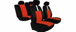  FIAT Brava Univerzális Üléshuzat GT8 prémium Alcantara és Eco bőr kombináció téglavörös fekete színben (7379963)