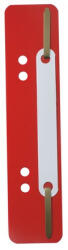 DURABLE Lefűző lapocska Durable 150x35 mm PP dupla lyukasztással piros (690103)